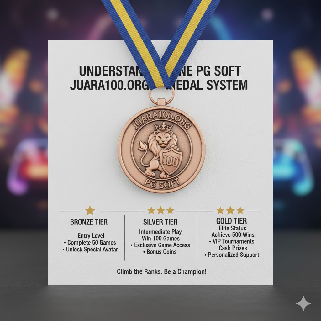 Understanding the PG Soft Juara100.org Medal System