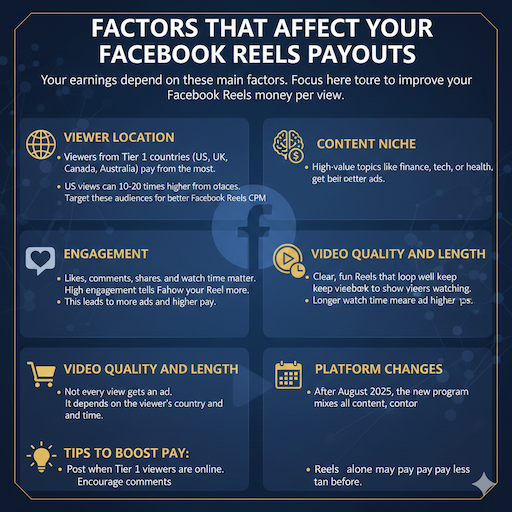 Factors That Affect Your Facebook Reels Payouts