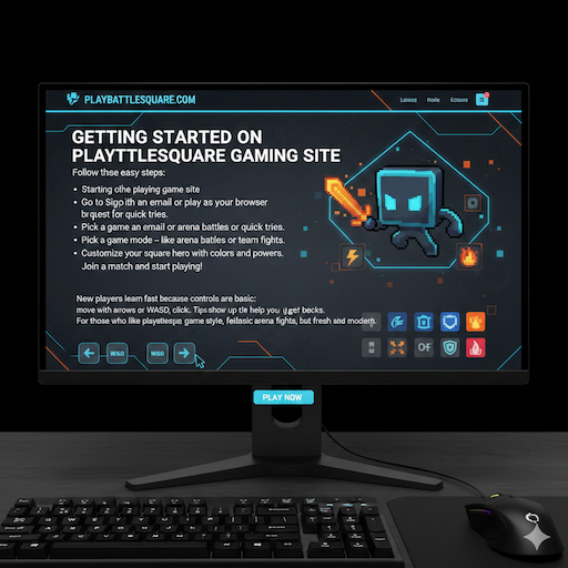 Getting Started on Playbattlesquare Gaming Site