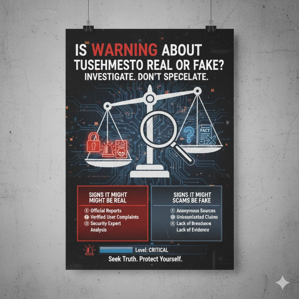 Is Warning About Tusehmesto Real or Fake?