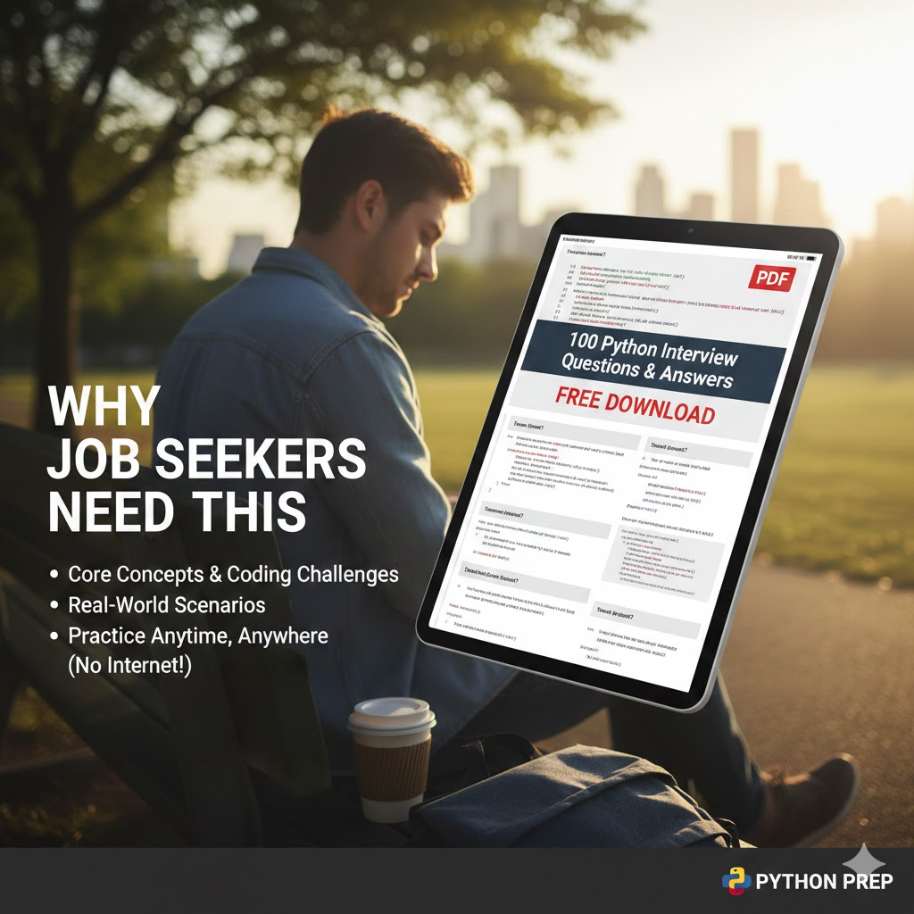 Why Job Seekers Need 100 Python Interview Questions and Answers PDF Free Download