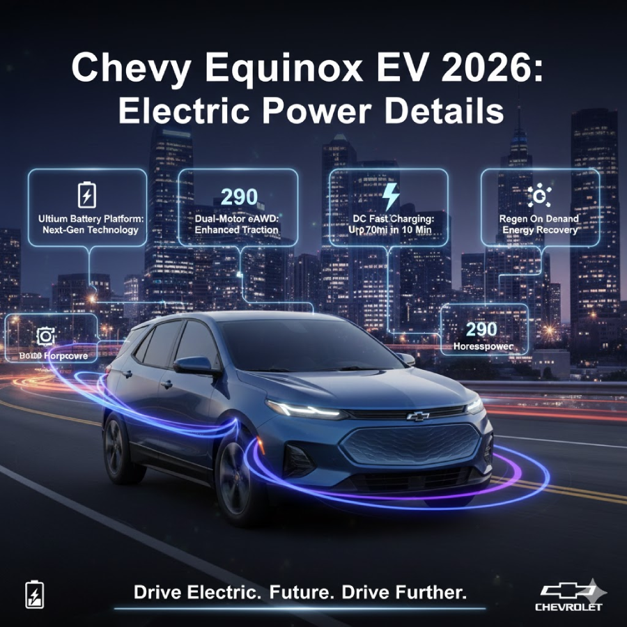 Chevy Equinox EV 2026: Electric Power Details