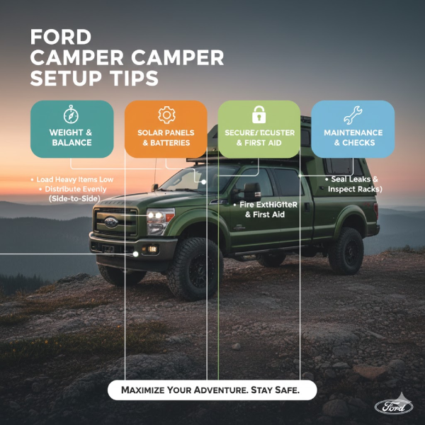Ford F-250 Camper Setup Tips