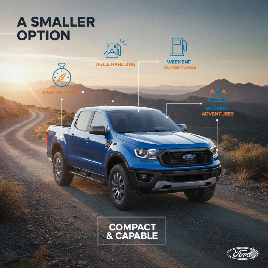 2026 Ford Ranger XLT: A Smaller Option