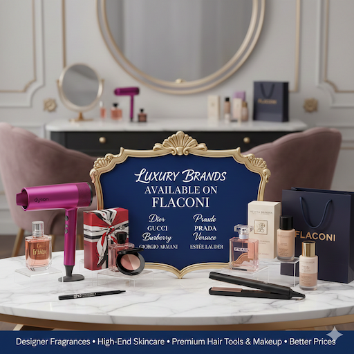 Luxury Brands Available on Flaconi