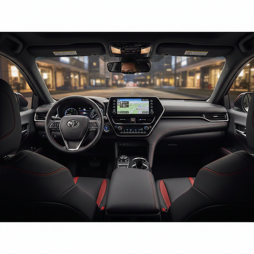 Interior Comfort and Tech: Toyota Avalon TRD Interior
