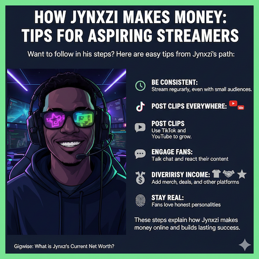 How Jynxzi Makes Money: Tips for Aspiring Streamers
