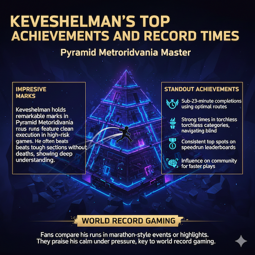 Keveshelman's Top Achievements and Record Times