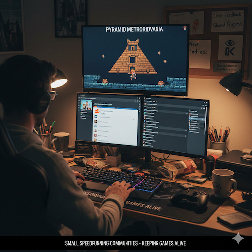 The Role of Small Speedrunning Communities