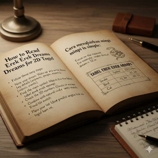 How to Read Erek Erek Dreams for 2D Togel